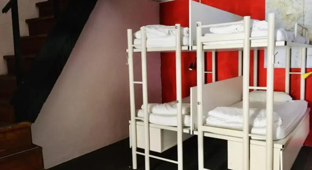 Кровать в общем номере Safestay Lisbon Bairro Alto