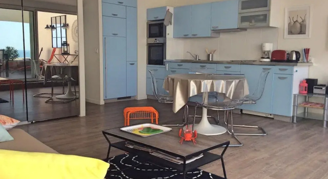 Appartement terrasse vue mer 180 degres