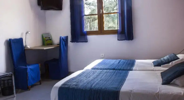 Standard simple chambre Hotel Restaurant Le Colombier