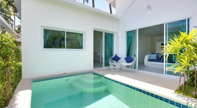 Семейный номер Standard с видом на сад La Perle Resort Koh Samui