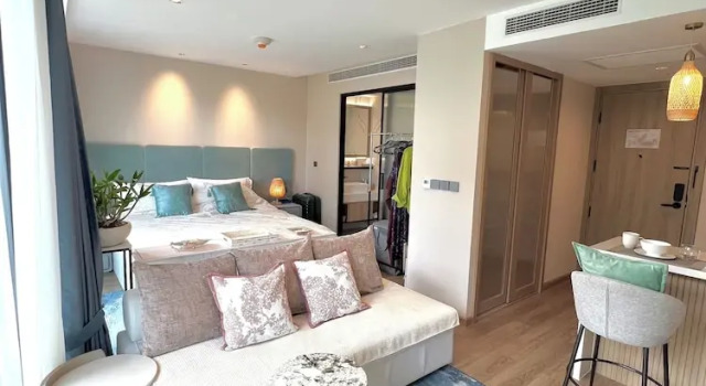Номер Standard 1BR 5Min Walk to BeachPool&Gym C243