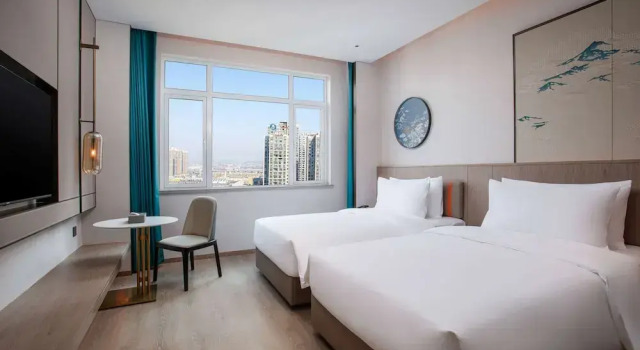 Двухместный номер Deluxe Ramada by Wyndham Huangshi Huangshigang