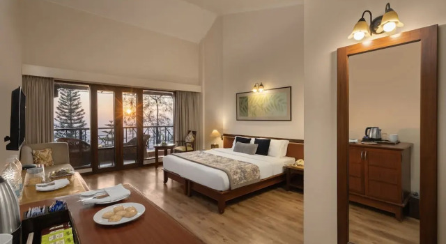 Двухместный номер Superior с балконом и с красивым видом из окна Baikunth Resorts by Leisure Hotels