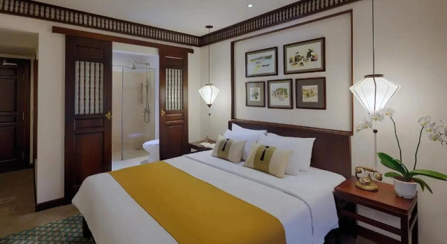 Люкс с балконом и oceanfront Little Hoi An . A Boutique Hotel & Spa