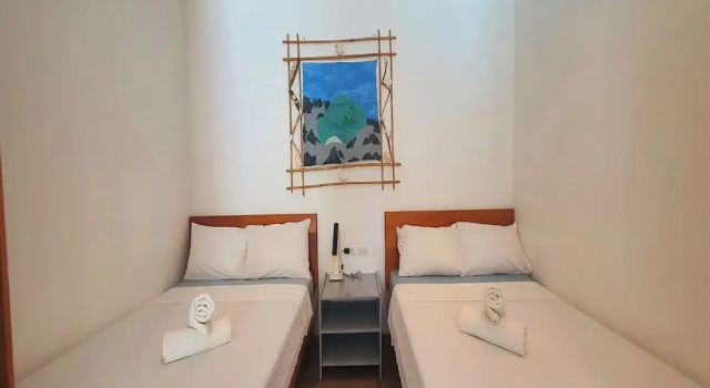 Бунгало с балконом и с видом на бассейн Pili Beach Resort Agmanic