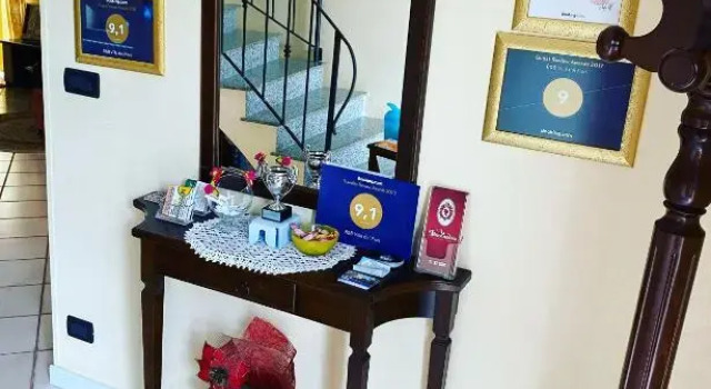B&B Villa dei Fiori, Забронировать Отель «постель и завтрак» Отели Ламеция-Терме с парковкой, Парковка
