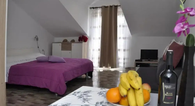 Апартаменты Apartment Danijela Mljet - Studio Apartment With Balcony and Sea View