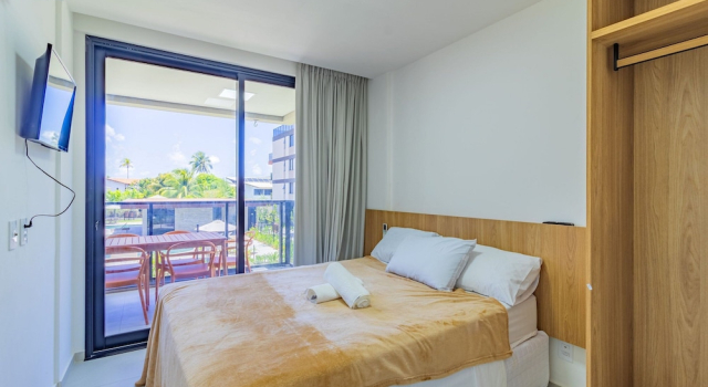 Cais Eco #109 - Apt With Balcony by Carpediem, Varaa Huoneisto Ipojuca Pernambuco