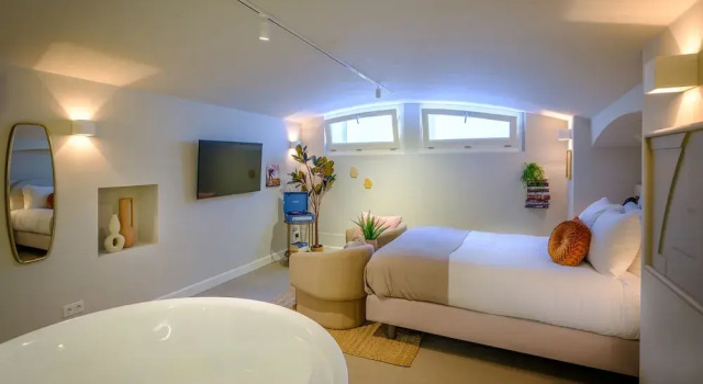 Студия Цокольный этаж FINCH Boutique Hotel, downtown