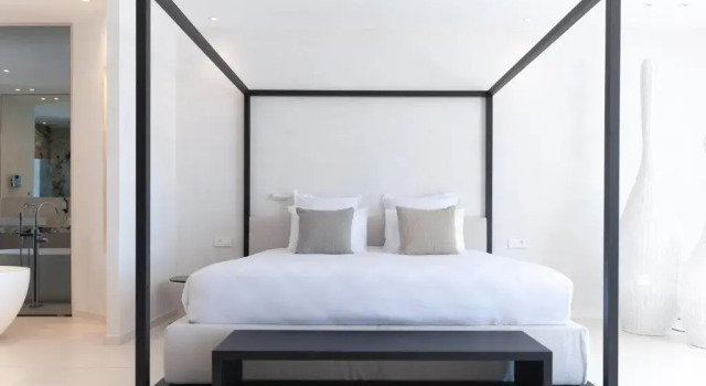 Люкс с видом на море Hôtel Cala di Greco