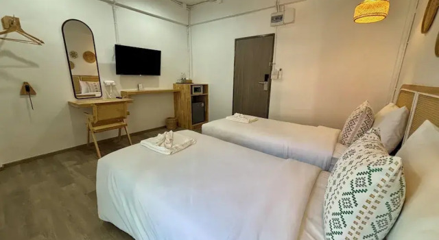 Двухместный номер Comfort Charm Hostel at Jomtien