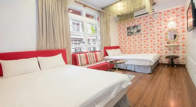 Standard quadruple chambre avec balcon Dot Minsu