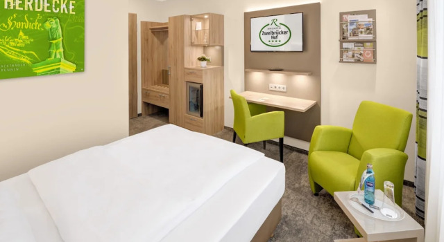 Одноместный номер Comfort с балконом Ringhotel Zweibruecker Hof