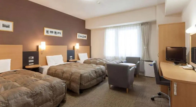 Трёхместный номер Standard Comfort Hotel Naha Prefectural Office