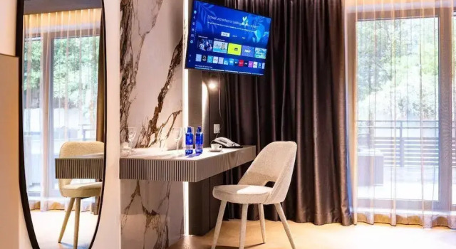 Двухместный номер Standard с видом на море Hotel am Hopfensee