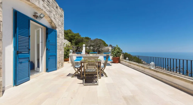 Апартаменты с 2 комнатами с балконом Terrazza sul mare by BarbarHouse