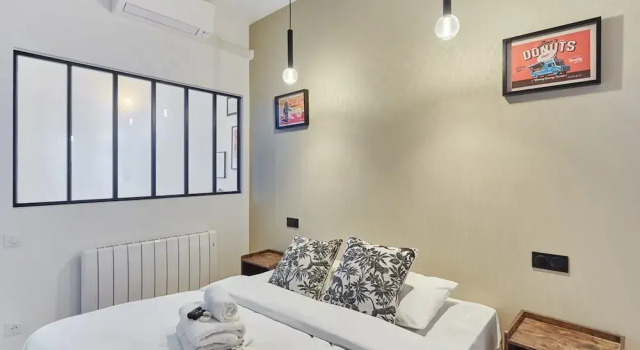 Апартаменты Superb Loft Paris Pere Lachaise 3 Bedrooms
