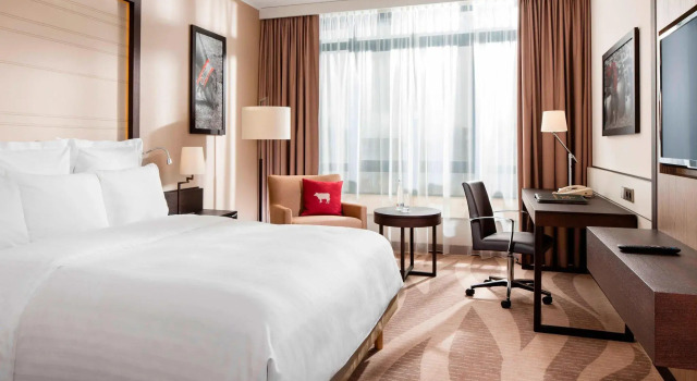 Двухместный номер Deluxe Munich Airport Marriott Hotel