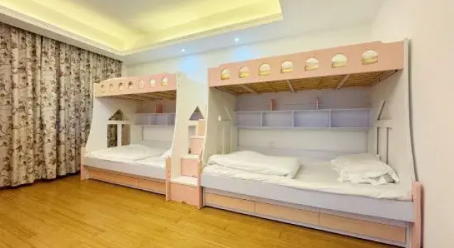 Семейный люкс с 2 комнатами с видом на океан Time Island Sea View Apartment (Huizhou Huidong Shili Silver)