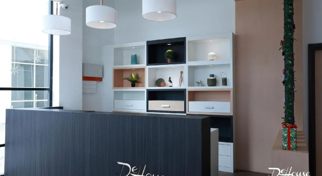 Кровать в общем номере De House Hotel