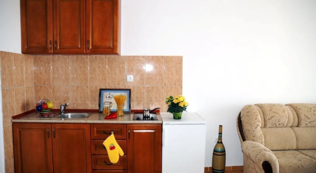 Студия с балконом и с видом на море Apartments De Lara s