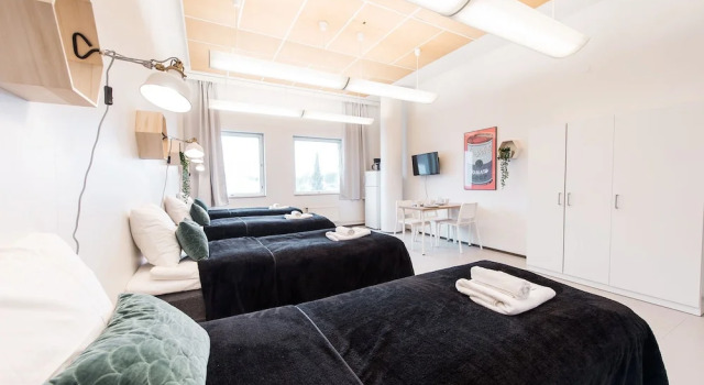 Четырёхместный номер Standard Forenom Hostel Helsinki Kutomotie