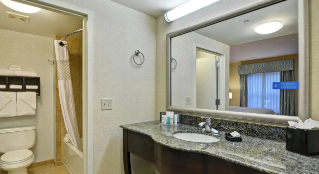 Двухместная студия Hampton Inn & Suites Wilkes-Barre