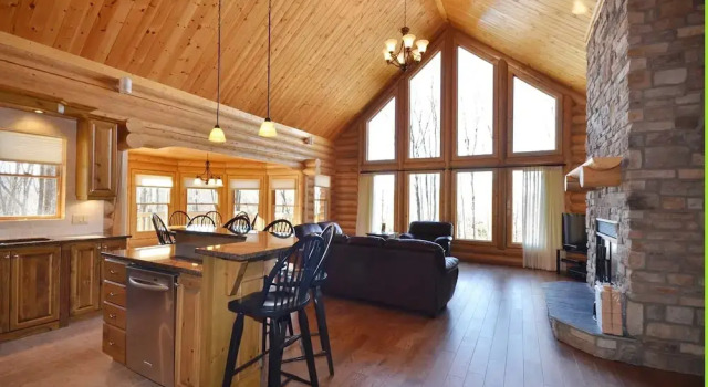 Chalet Deer Lodge, Rezervovat Chata Vily v Riviere-Rouge, Vila