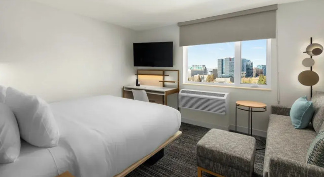 Двухместный люкс TownePlace Suites by Marriott San Jose Downtown