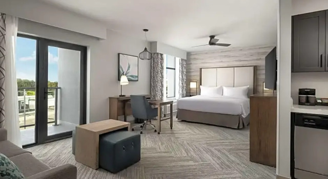 Люкс с балконом Homewood Suites By Hilton Jackson Fondren Medical District