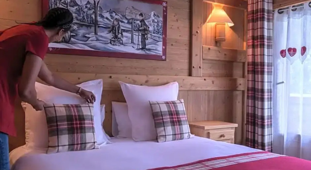 Номер Privilege Chalet-Hotel Le Labrador, The Originals Relais