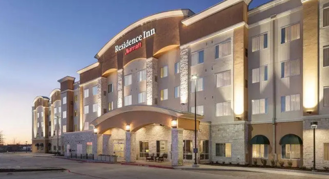 Кровать в общем номере Residence Inn by Marriott Dallas Plano/Richardson
