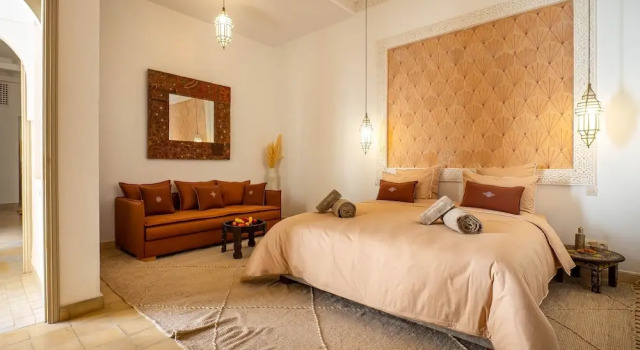 Deluxe room Riad Les Suites Marrakech