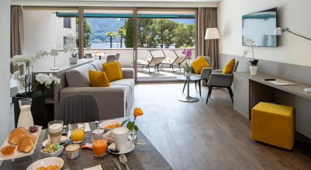Семейный номер Standard с балконом Hotel Lago Maggiore - Welcome