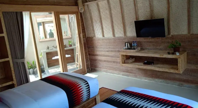 Habitación doble De lujo Kompyang Cottage