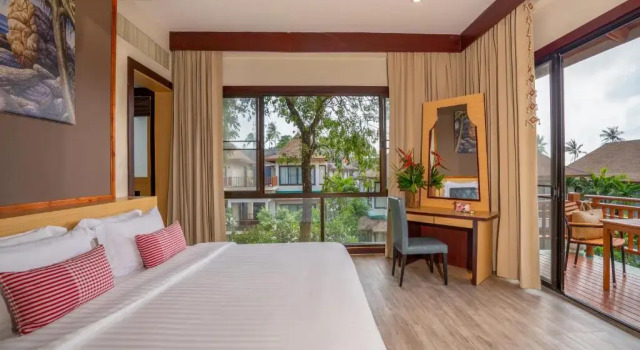 Двухместный номер Deluxe с балконом The Briza Beach Resort, Samui - SHA Plus