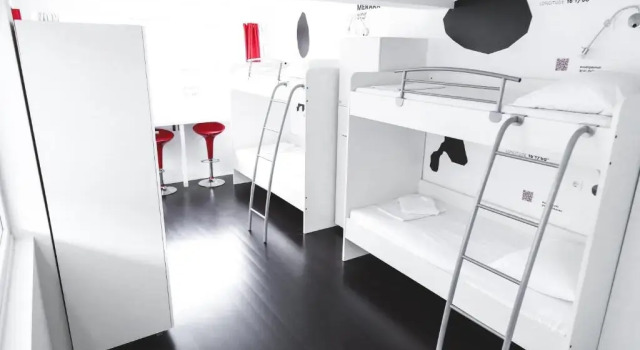 Кровать в общем номере Design Hostel 101Dalmatinac