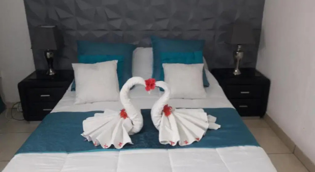Апартаменты Coquet F2 Climatise Avec Piscine Au Lamentin