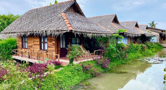 Mekong Silt Ecolodge, Rezervasyon Otel Mekong Delta havuzlu oteller, Yüzme Havuzu