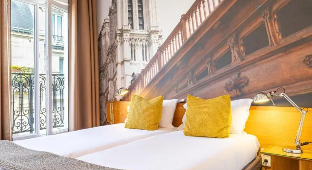 Трёхместный номер Standard Le 20 Prieuré Hôtel