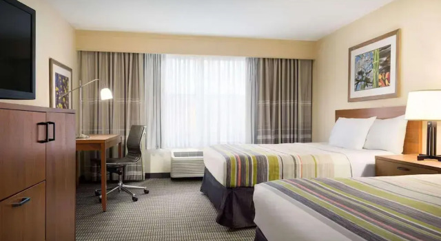 Четырёхместный люкс Deluxe c 1 комнатой Country Inn & Suites Williamsburg