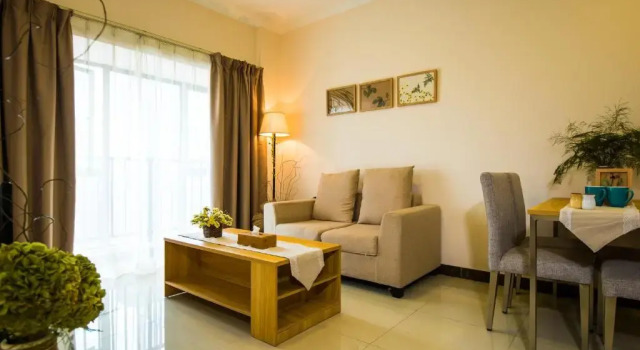 Люкс Deluxe с видом на город Xizhengjia Apartment Hotel Pazhou Complex
