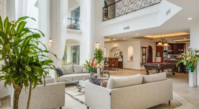Lagoon & Beach Steps Away 5-bdrm Villa Elegancia, Prenota Villa Hotel a Quintana Roo con parcheggio, Parcheggio
