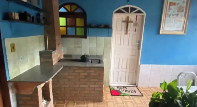 Aconchego azul casa