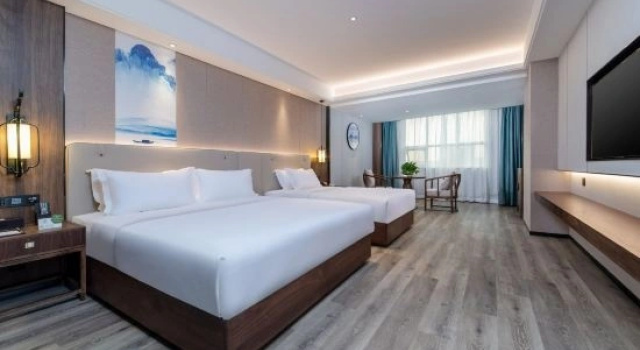Двухместный семейный люкс Linwu International Hotel