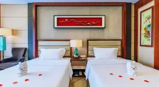 Двухместный номер Deluxe с красивым видом из окна Nanchang Tianmu Hot Spring Hotel Resorts