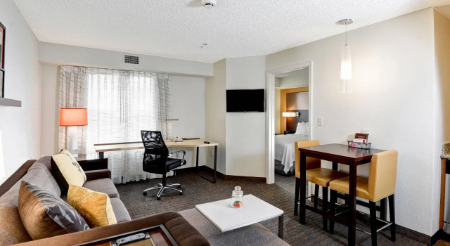 Двухместный люкс c 1 комнатой Residence Inn by Marriott Los Angeles LAX El Segundo