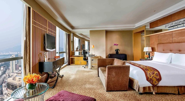 Двухместный номер Luxury с видом на озеро Sofitel Nanjing Galaxy Suning