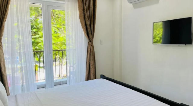 Апартаменты c 1 комнатой с видом на город Kosmos Apart Hotel Phu Quoc - Night market & Walkin to beach