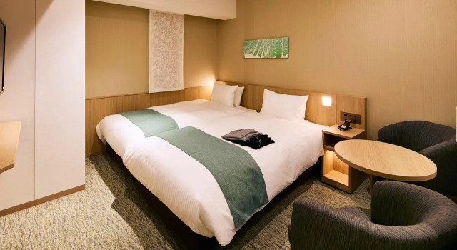 Superior Twin room Hotel Intergate Hiroshima